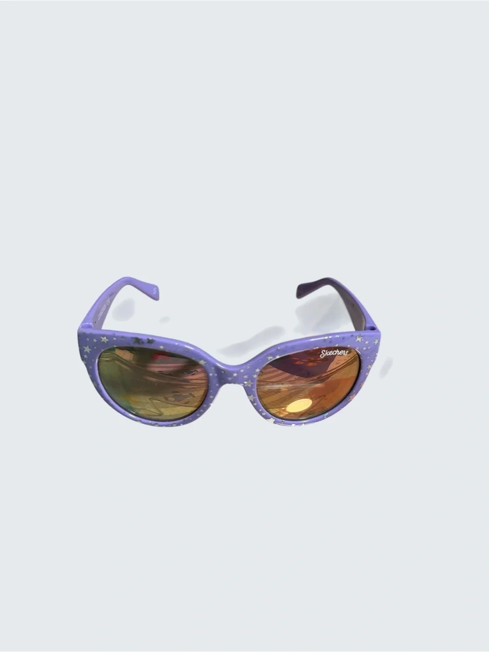 Skechers Girls' Purple Star Cat-Eye Sunglasses